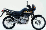 Terminale Di Scarico Con Omologazione Suono Furore Alluminio Nero - Gpr Compatibile Con Honda Dominator Nx 650 (1998-2001)