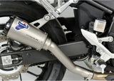 Terminale Di Scarico Senza Omologazione Suono Gp2R-Rht Titanio Coppa Alluminio - Termignoni Compatibile Con Honda Cb 500 F - R - X My19 (2019-2020)