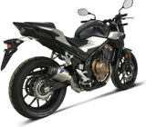 Terminale Di Scarico Senza Omologazione Suono Relevance D70 Titanio Coppa Carbonio - Termignoni Compatibile Con Honda Cbr 500 F - R - X (2019-2020)
