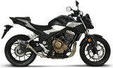 Terminale Di Scarico Senza Omologazione Suono Gp Carbonio - Termignoni Compatibile Con Honda Cbr 500 F - R - X (2019-2020)