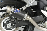 Terminale Di Scarico Senza Omologazione Suono Gp Carbonio - Termignoni Compatibile Con Honda Cbr 500 F - R - X (2019-2020)