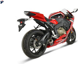 Terminale Di Scarico Senza Omologazione Suono Gp Carbonio - Termignoni Compatibile Con Honda Cbr 1000 (2017-2019)