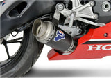 Terminale Di Scarico Senza Omologazione Suono Gp Carbonio - Termignoni Compatibile Con Honda Cbr 1000 (2017-2019)