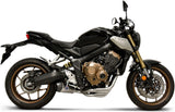 Impianto Di Scarico Completo Senza Omologazione Suono Relevance Titanio Coppa Carbonio - Termignoni Compatibile Con Honda Cb 650 (2018-2020)