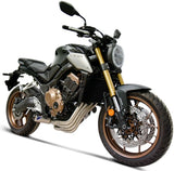 Impianto Di Scarico Completo Senza Omologazione Suono Gp2R-Rht Titanio Coppa Alluminio - Termignoni Compatibile Con Honda Cb 650 (2018-2020)