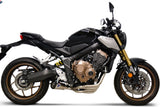 Impianto Di Scarico Completo Senza Omologazione Suono Gp2R-Rht Titanio Coppa Alluminio - Termignoni Compatibile Con Honda Cb 650 (2018-2020)