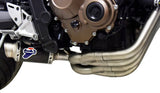 Impianto Di Scarico Completo Senza Omologazione Suono Gp Carbonio - Termignoni Compatibile Con Honda Cb 650 (2018-2020)