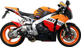 Terminale Di Scarico Con Omologazione Suono Furore Alluminio Nero - Gpr Compatibile Con Honda Cbr 1000 Rr (2008-2011)