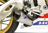 Impianto Di Scarico Completo Senza Omologazione Suono Relevance Titanio Coppa Carbonio - Termignoni Compatibile Con Honda Cbr 1000 (2017-2019)