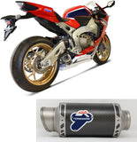 Impianto Di Scarico Completo Senza Omologazione Suono Gp Carbonio - Termignoni Compatibile Con Honda Cbr 1000 (2017-2019)