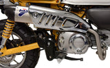 Impianto Di Scarico Completo Senza Omologazione Suono Acciaio Inox Coppa Carbonio - Termignoni Compatibile Con Honda Monkey 125 (2018-2020)