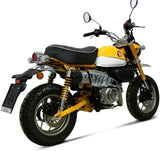 Impianto Di Scarico Completo Senza Omologazione Suono Acciaio Inox Coppa Carbonio - Termignoni Compatibile Con Honda Monkey 125 (2018-2020)