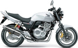 Terminale Di Scarico Con Omologazione Suono Trioval Acciaio - Gpr Compatibile Con Honda Cb 400 (2008-2016)