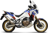 Terminale Di Scarico Con Omologazione Suono Titanio - Termignoni Compatibile Con Honda Crf 1100 L Africa Twin (2020-2021)
