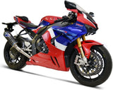 Impianto Di Scarico Completo Senza Omologazione Suono Carbonio T Coppa Carbonio - Termignoni Compatibile Con Honda Cbr 1000 (2020-2021)