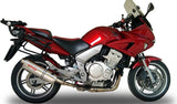 Terminale Di Scarico Con Omologazione Suono Trioval Acciaio - Gpr Compatibile Con Honda Cbf 1000 - St (2010-2016)