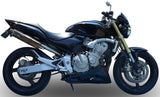 Terminale Di Scarico Con Omologazione Suono Trioval Acciaio - Gpr Compatibile Con Honda Hornet Cb 600 F (1998-2002)