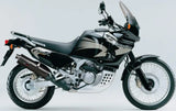 Terminale Di Scarico Con Omologazione Suono Trioval Acciaio - Gpr Compatibile Con Honda Africa Twin 750 Xrv (1993-2003)