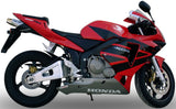 Terminale Di Scarico Con Omologazione Suono Deeptone Acciaio - Gpr Compatibile Con Honda Cbr 600 Rr (2003-2004)