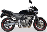 Terminale Di Scarico Con Omologazione Suono Furore Alluminio Nero - Gpr Compatibile Con Honda Hornet Cb 600 F (2003-2006)