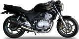 Terminale Di Scarico Con Omologazione Suono Furore Alluminio Nero - Gpr Compatibile Con Honda Cb 500 - S (1993-2005)