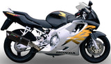 Terminale Di Scarico Con Omologazione Suono Furore Alluminio Nero - Gpr Compatibile Con Honda Cbr 600 F (1991-1998)
