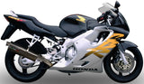 Terminale Di Scarico Con Omologazione Suono Trioval Acciaio - Gpr Compatibile Con Honda Cbr 600 F (1991-1998)