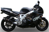 Terminale Di Scarico Con Omologazione Suono Furore Alluminio Nero - Gpr Compatibile Con Honda Cbr 900 Rr (1992-1995)