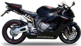 Terminale Di Scarico Senza Omologazione Suono Deeptone Acciaio - Gpr Compatibile Con Honda Cbr 1000 Rr (2004-2007)