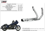Collettori Di Scarico Non Catalizzato Inox - Mivv Compatibile Con Harley-Davidson Ul Anniversary (2018-2024)