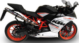 Terminale Di Scarico Catalizzato E Con Omologazione Suono Deeptone Acciaio - Gpr Compatibile Con Ktm Rc 390 (2015-2016)