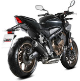 Complete Catalytic Exhaust System With Sound Certification Gppro Carbon - Mivv Compatible With Honda Cb 650 R (2024-2026)