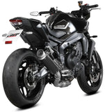 Complete Catalytic Exhaust System With Sound Certification Gppro Steel Black - Mivv Compatible With Yamaha Fz-09 (2025-2026)