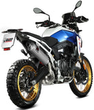 Exhaust Tip With Noise Certification Dakar Stainless Steel - Mivv Compatible With Bmw F 900 Gs (2024-2026)
