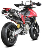 Exhaust Tip With Noise Certification X-M5 Titanium - Mivv Compatible With Ducati Hypermotard 698 Mono (2024-2026)