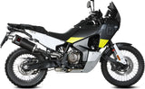 Terminale Di Scarico Con Omologazione Suono Dakar Inox Nero - Mivv Compatibile Con Husqvarna Norden 901 (2022-2024)