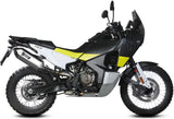 Terminale Di Scarico Con Omologazione Suono Speed Edge Inox Carbonio - Mivv Compatibile Con Husqvarna Norden 901 (2022-2024)