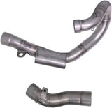 Non-Catalytic Exhaust Manifolds Stainless Steel - Termignoni Compatible With Husqvarna Fe 350 (2018-2019)