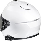 Casco Integrale Per Moto Hjc I71 Advanced Polycarbonate Bianco Perlato Taglia 09 L