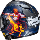 Full-Face Motorcycle Helmet Hjc I71 Advanced Polycarbonate Mc1Sf Taurus Size 06 Xs