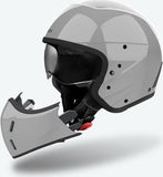 Urban Motorcycle Helmet Airoh J 110 - J198 Composite Carbon Concrete Gloss Color Size M
