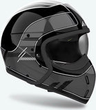 Casco Urban Per Moto Airoh J 110 - J1R99 Composite Carbon Grigio Scuro Gloss Raster Taglia Xs