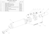 Terminale Di Scarico Con Omologazione Suono Gp Carbonio - Mivv Compatibile Con Kawasaki Zx-10R (2008-2010)