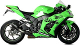 Terminale Di Scarico Con Omologazione Suono Mk3 Carbonio - Mivv Compatibile Con Kawasaki Zx 10R - Rr - Se (2016-2024)