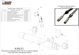 Tubo Di Raccordo Non Catalizzato - Mivv Compatibile Con Kawasaki Zx-10R (2016-2020)