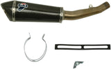 Terminale Di Scarico Con Omologazione Suono Conical Carbonio Coppa Carbonio - Termignoni Compatibile Con Kawasaki Z 750 (2007-2011)