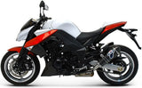 Doppio Terminale Di Scarico Con Omologazione Suono Conical Carbonio Coppa Carbonio - Termignoni Compatibile Con Kawasaki Z 1000 (2010-2014)