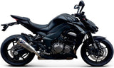 Doppio Terminale Di Scarico Con Omologazione Suono Conical Titanio Coppa Carbonio - Termignoni Compatibile Con Kawasaki Z 1000 (2010-2014)