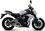 Impianto Di Scarico Completo Con Omologazione Suono Relevance Acciaio Inox - Termignoni Compatibile Con Kawasaki Er-6 N (2012-2016)