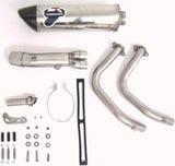 Impianto Di Scarico Completo Con Omologazione Suono Relevance Acciaio Inox - Termignoni Compatibile Con Kawasaki Er-6 N (2012-2016)